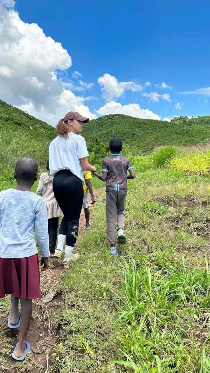 Green hillside near Mount Cameroon